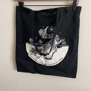 new coachella 2022 safari records tote bag